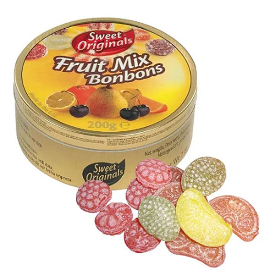 BOITE FER FRUITS 200g