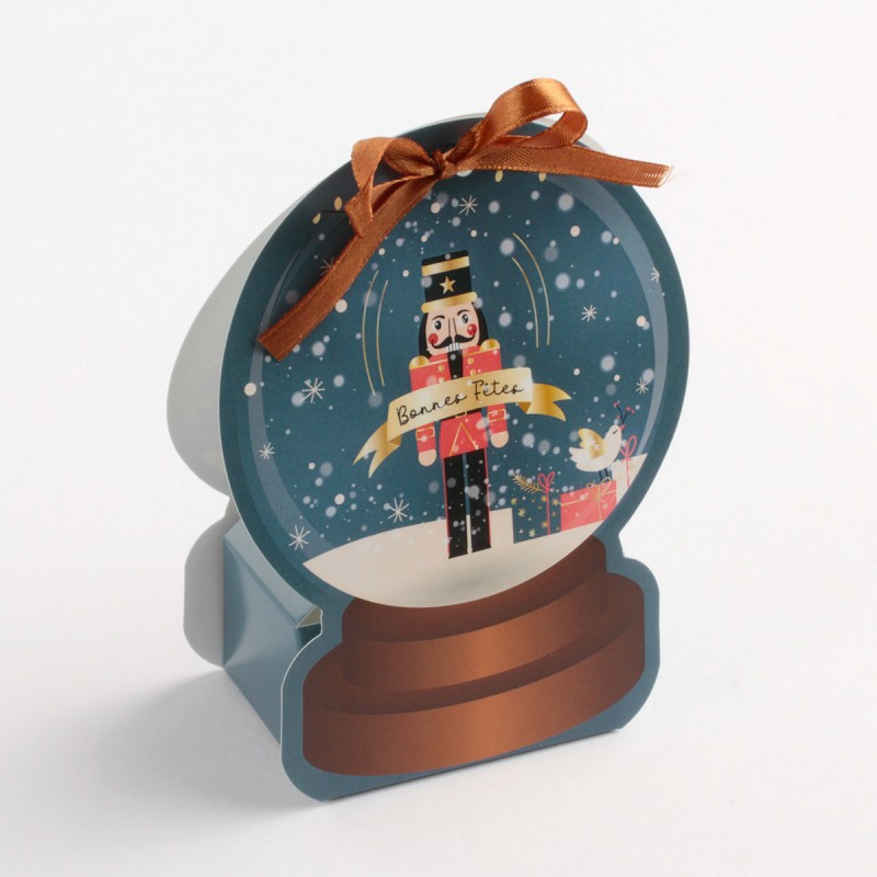 DECOR TABLE BOULE A NEIGE