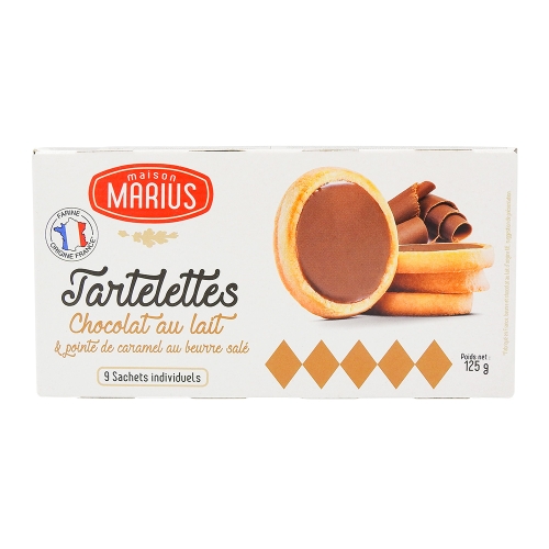TARTELETTES CHOCOLAT MARIUS 125g